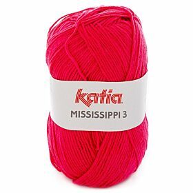 Katia Mississippi-3 - 765 fuchsia - Katoen/Acryl Garen