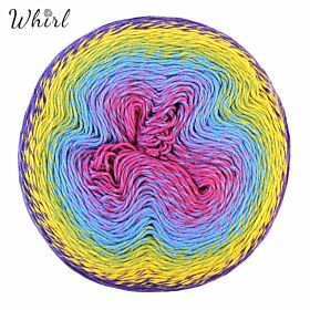Scheepjes Whirl - 765 lemon cassis cream - Getwijnd Garencake