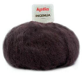 Katia Ingenua 77 aubergine - Mohairwol Garen