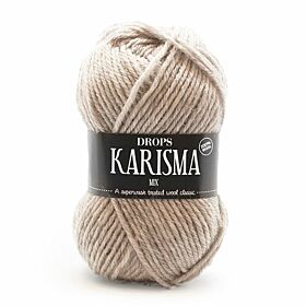 DROPS Karisma Mix - 77 licht eiken - Wol Garen