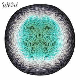 Scheepjes Whirl The Aurora Collection - 785 minty black velvet - Getwijnd Garen