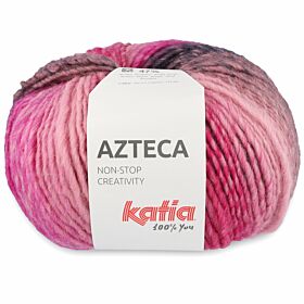 Katia Azteca 7857 bloesem rose - Meerkleurig Wol/Acryl Garen
