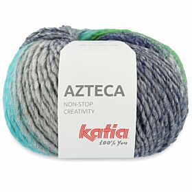 Katia Azteca 7863 sneeuwklokje - Wol/Acryl garen met kleurverloop