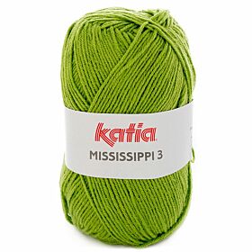 Katia Mississippi-3 - 789 grasgroen - Katoen/Acryl Garen