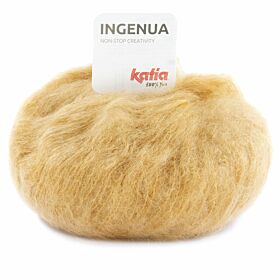 Katia Ingenua 79 goudgeel - Mohair Garen