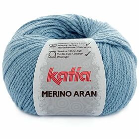 Katia Merino Aran 79 hemelsblauw - Merinogaren