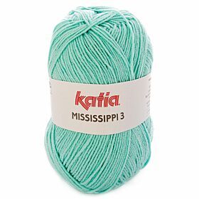 Katia Mississippi-3 - 806 mintgroen - Katoen/Acryl Garen
