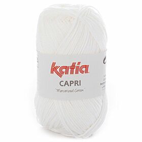 Katia Capri 82050 wit - Katoen Garen