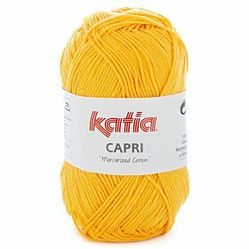 Katia Capri 82057 geel - Katoen Garen