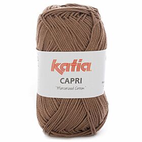 Katia Capri 82116 bruin / brown - Katoen Garen
