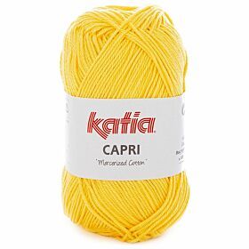 Katia Capri 82118 lichtgeel / kanariegeel - Katoen Garen