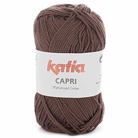 Katia Capri 82127 donkerbruin - Katoen Garen