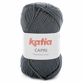 Katia Capri 82152 donkergrijs / antraciet - Katoen Garen