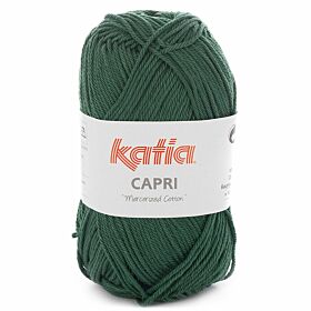 Katia Capri 82156 donkergroen / bosgroen - Katoen Garen
