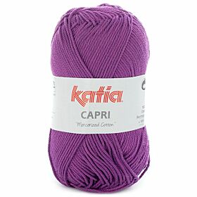 Katia Capri 82158 violet / lichtpaars - Katoen Garen