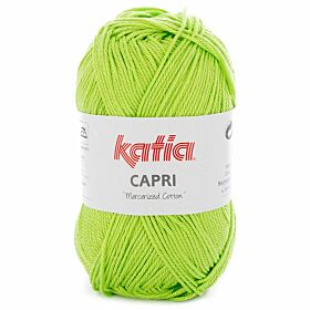Katia Capri 82160 geelgroen - Katoen Garen