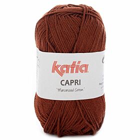 Katia Capri 82162 koperbruin - Katoen Garen
