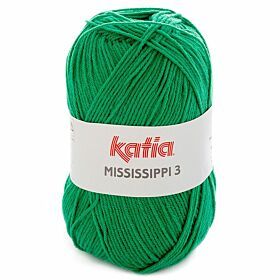 Katia Mississippi-3 - 822 groen - Katoen/Acryl Garen