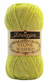 Scheepjes Stone Washed - 827 pedriot / pistache / lichtgroen - Katoen Garen