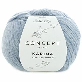 Katia Concept Karina - 83 lichtblauw - Alpaca Lintgaren