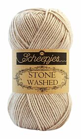 Scheepjes Stone Washed - 831 axinite / beige - Katoen Garen