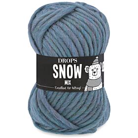 DROPS Snow / Eskimo Mix - 84 pauwblauw - Wol Garen 1