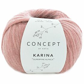 Katia Concept Karina - 85 roze - Alpaca Lintgaren