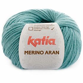 Katia Merino Aran 86 waterblauw - Merinogaren