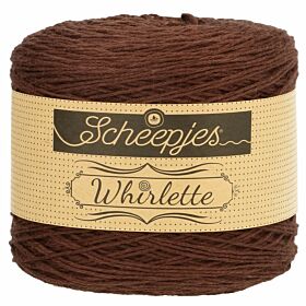 Scheepjes Whirlette 863 chocolate / bruin - Garencake