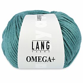 Lang Yarns Omega Plus 88 petrol - Acryl Garen