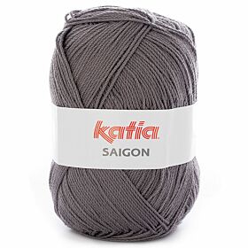Katia Saigon - 89 donkergrijs - Acryl Garen