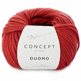 Katia Concept Duomo 89 zachtrood / terracotta - Viscose Garen