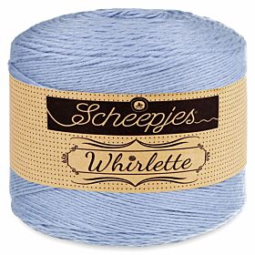 Scheepjes Whirlette 890 custard / hemelsblauw - Garencake