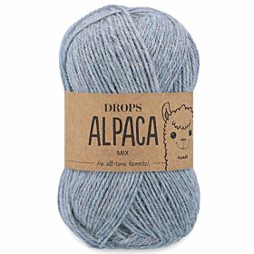 DROPS Alpaca 9021 mist (mix) - Wol Garen