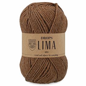 DROPS Lima 9024 amandelbruin / hazelnoot (Mix) - Wol Garen