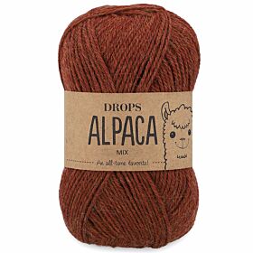 DROPS Alpaca 9025 hazelnoot (mix) - Wol Garen