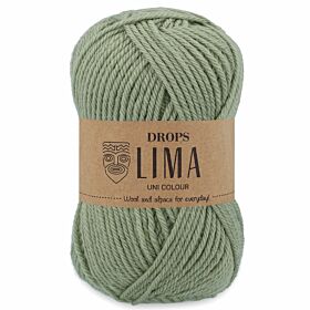 DROPS Lima 9029 saliegroen (Uni Colour) - Wol Garen