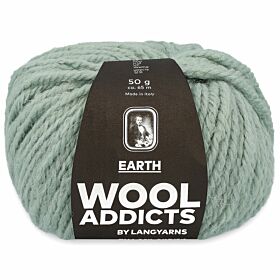 Wooladdicts Earth 91 mintgroen - Alpacawol Garen