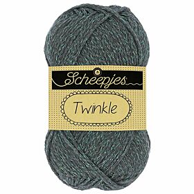 Scheepjes Twinkle 912 grijs - Katoengaren met Lurex Glitterdraad