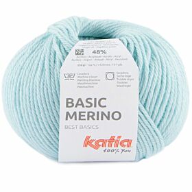 Katia Basic Merino - 93 licht hemelsblauw - Wol/Acryl Garen