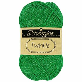 Scheepjes Twinkle 930 groen - Katoengaren met Lurex Glitterdraad