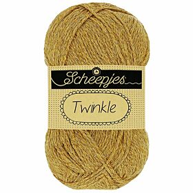 Scheepjes Twinkle 941 goud / gold - Katoengaren met Lurex goudglitter draad