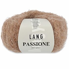 Lang Yarns Passione 96 bruin - Baby Alpacawol Garen