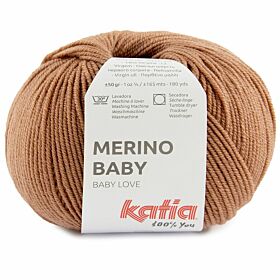 Katia Merino Baby 98 terrabruin - Wol Garen