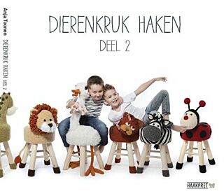 Dierenkruk haken deel 2 - Anja Toonen - Haakboek - 9789492602039