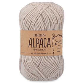 DROPS Alpaca Uni Colour - 9036 tarwe - Wol Garen 1