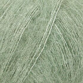 DROPS Kid-Silk 34 saliegroen (uni colour) - Mohairwol Garen