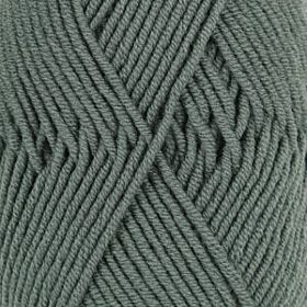 DROPS Merino Extra Fine 37 donkergrijs/groen (uni colour) - Wol Garen