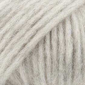DROPS Wish 03 lichtgrijs (mix) - Babyalpaca Merinowol Blowgaren
