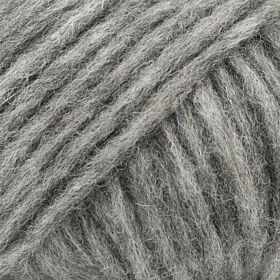 DROPS Wish 07 medium grijs (mix) - Blowgaren van alpaca, katoen en merinowol